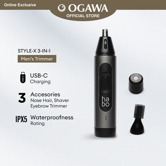 [Shell] Habo by Ogawa StyleX 3-in-1 Men's Trimmer*